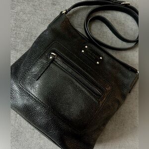 Kate Spade Shimmery Black Crossbody Bag